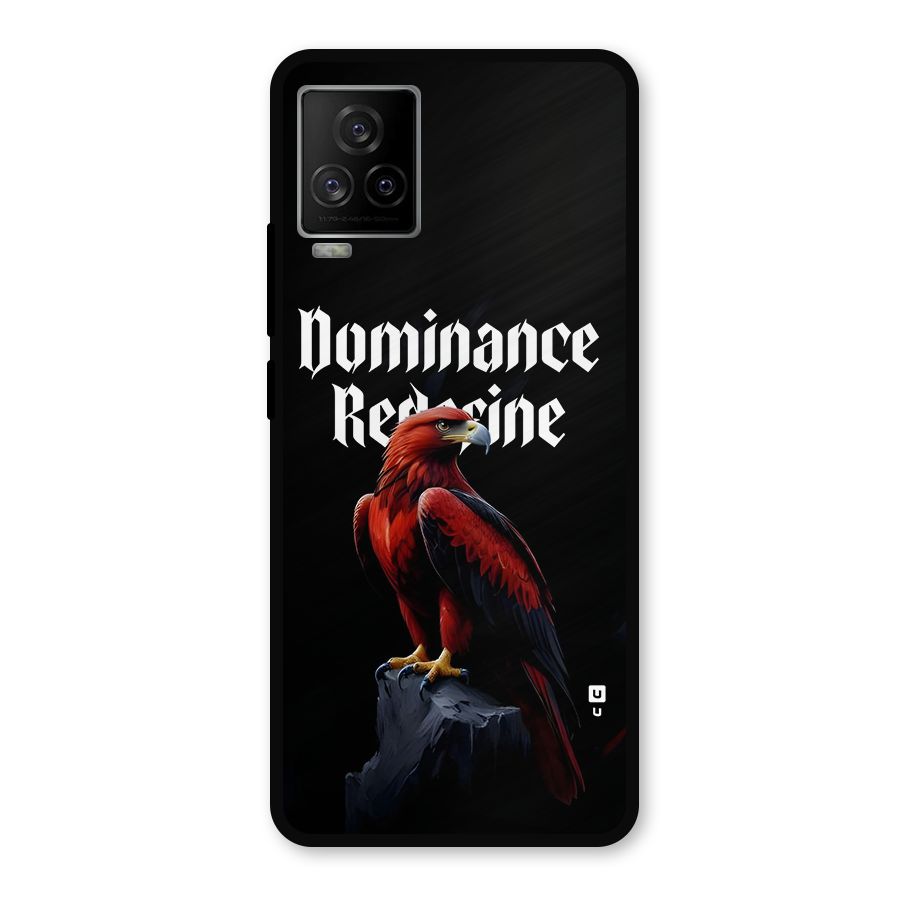 Dominance Eagle Metal Back Case for iQOO 7 Legend 5G