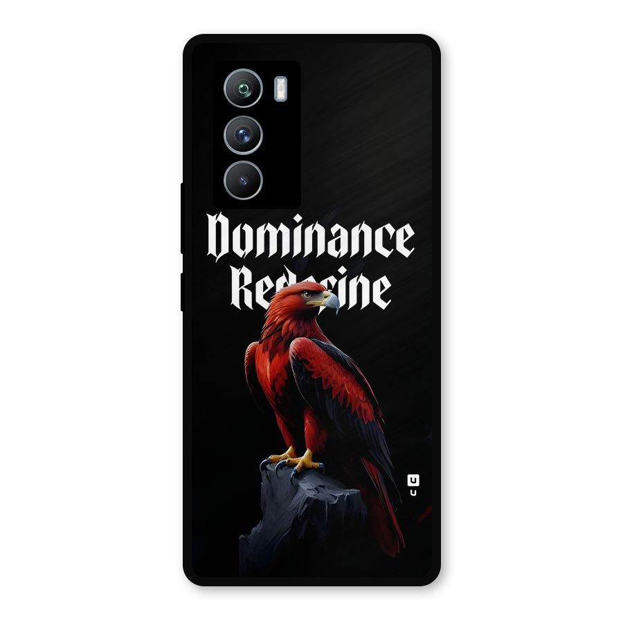 Dominance Eagle Metal Back Case for iQOO 9 SE