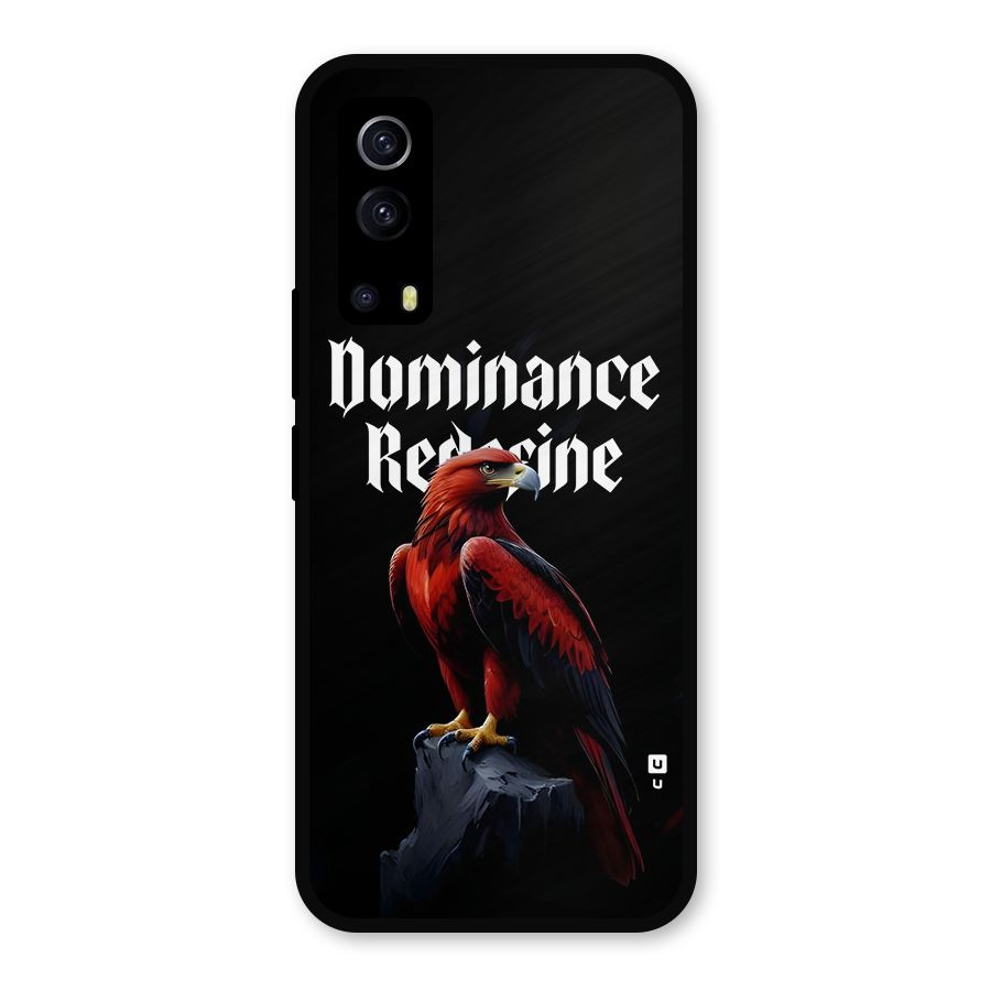 Dominance Eagle Metal Back Case for iQOO Z3