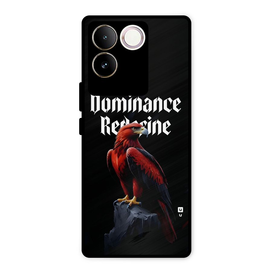 Dominance Eagle Metal Back Case for iQOO Z7 Pro