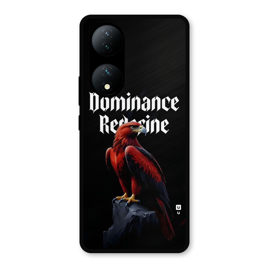 Dominance Eagle Metal Back Case for iQOO Z7s