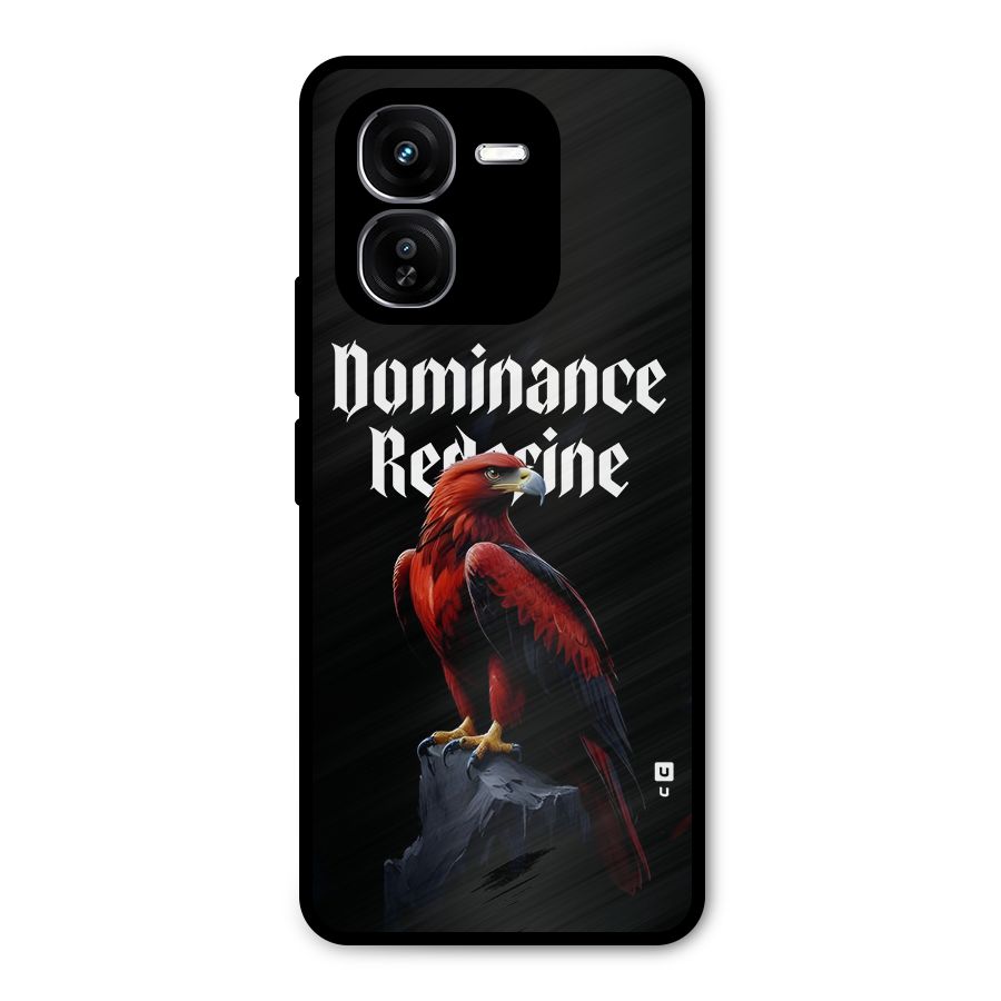 Dominance Eagle Metal Back Case for iQOO Z9x
