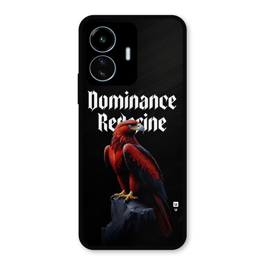 Dominance Eagle Metal Back Case for vivo iQOO Z6 Lite 5G