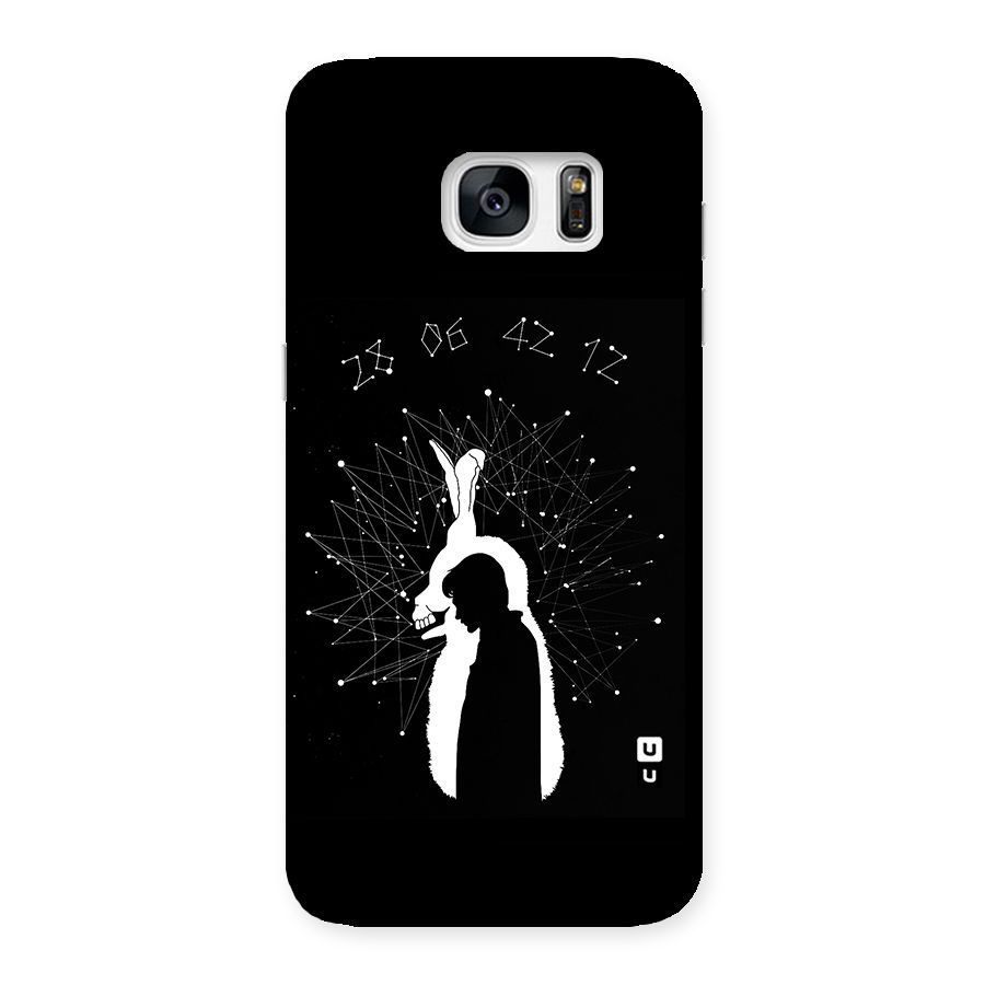 Donnie Darko Silhouette Back Case for Galaxy S7 Edge