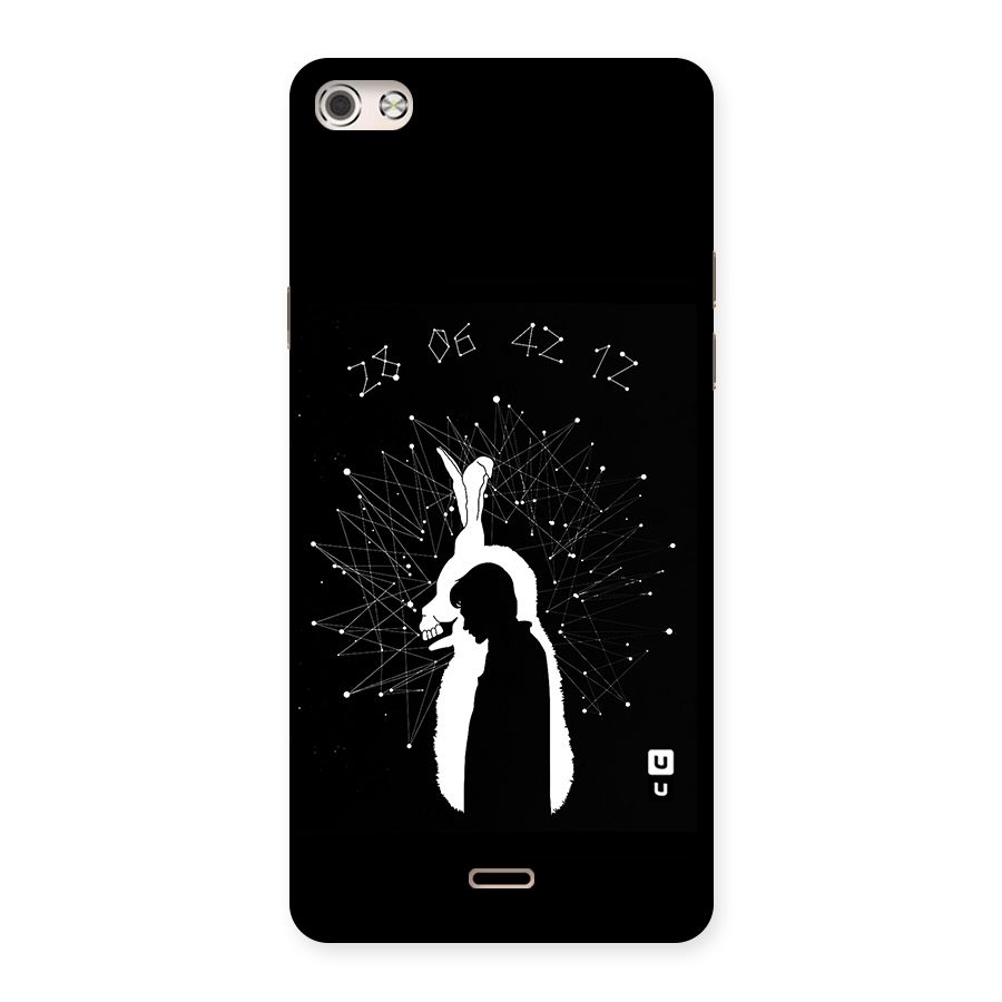 Donnie Darko Silhouette Back Case for Micromax Canvas Silver 5