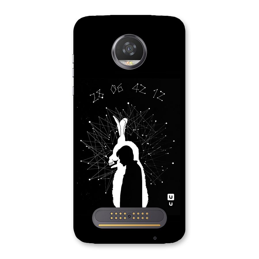 Donnie Darko Silhouette Back Case for Moto Z2 Play