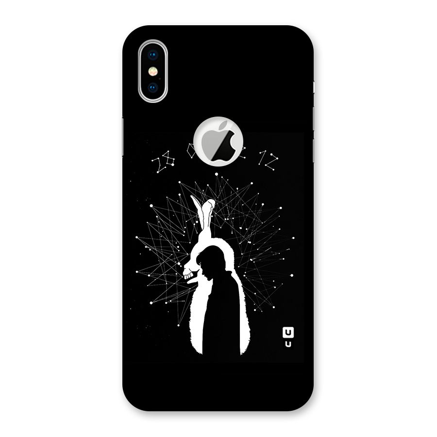 Donnie Darko Silhouette Back Case for iPhone X Logo Cut