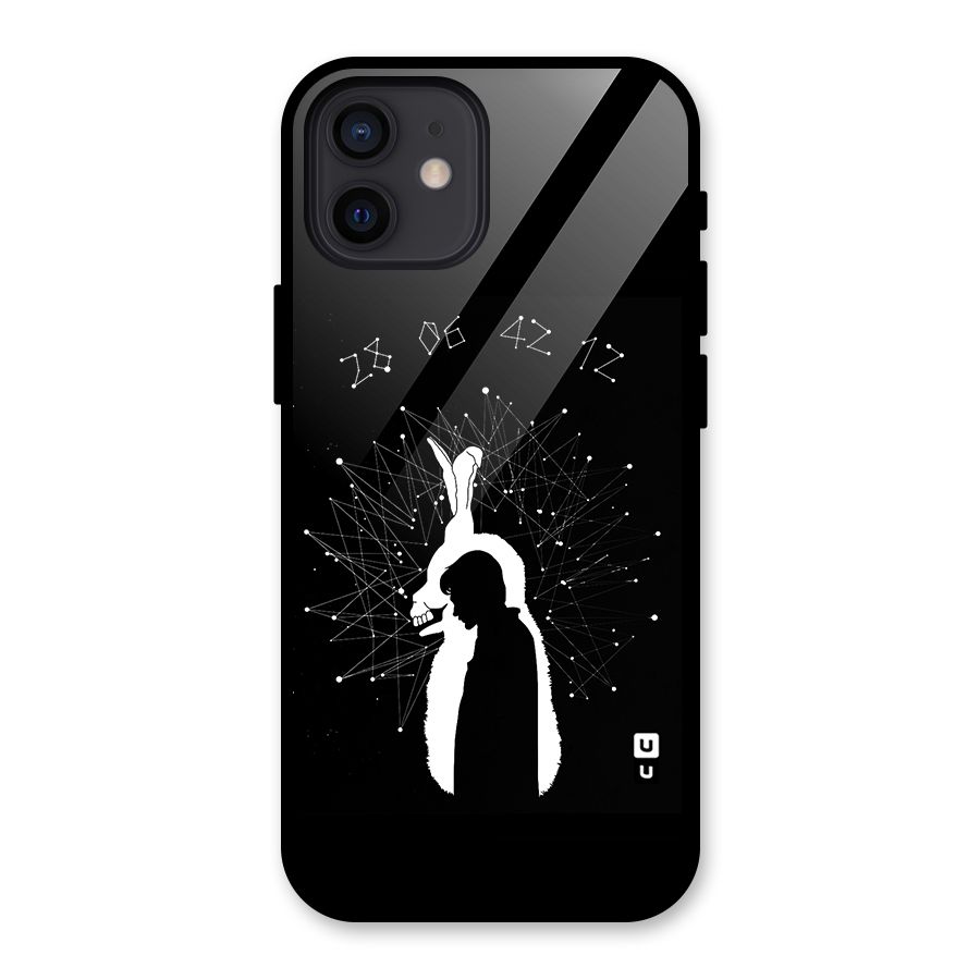 Donnie Darko Silhouette Glass Back Case for iPhone 12
