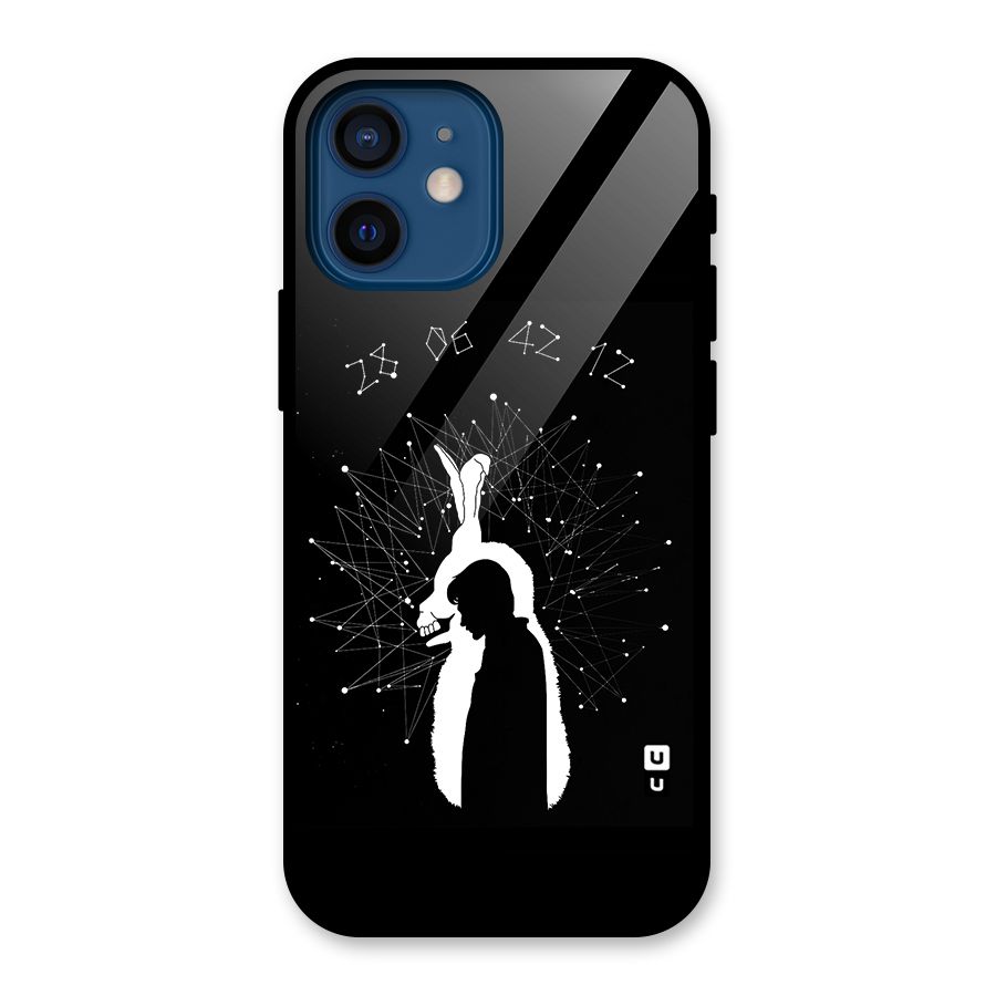 Donnie Darko Silhouette Glass Back Case for iPhone 12 Mini