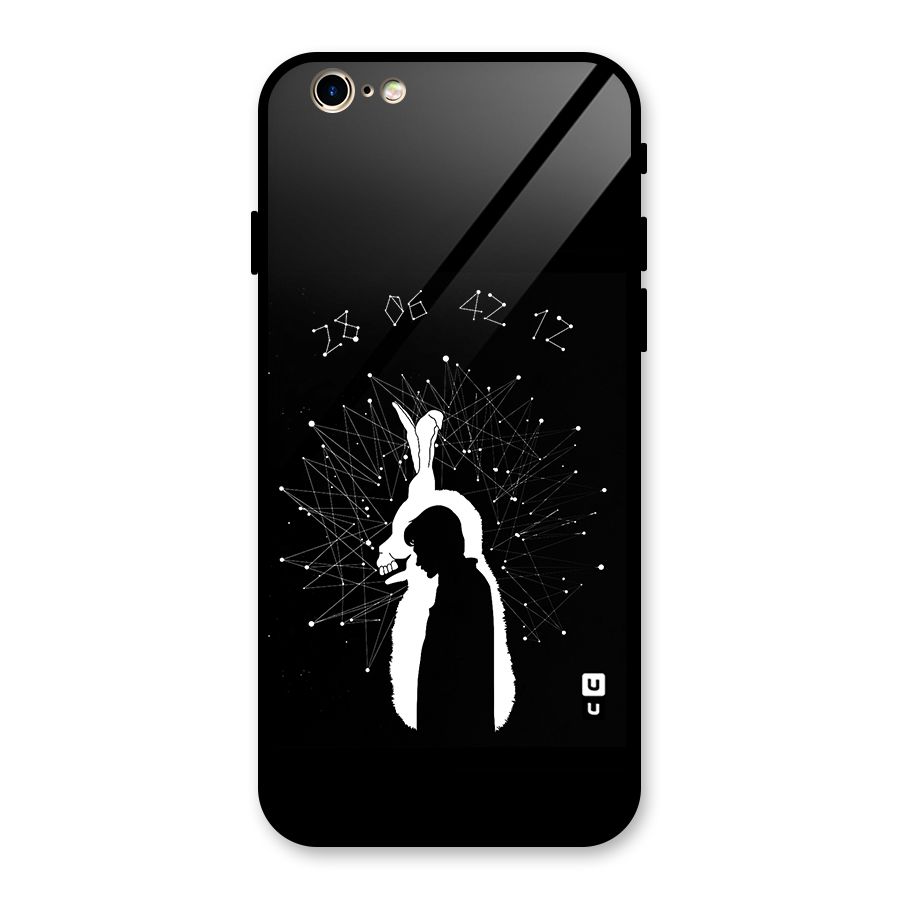 Donnie Darko Silhouette Glass Back Case for iPhone 6 6S