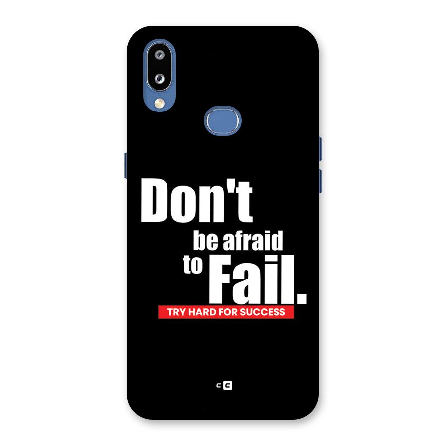 Dont Be Afriad Back Case for Galaxy M01s