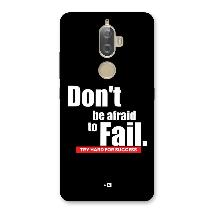 Dont Be Afriad Back Case for Lenovo K8 Plus