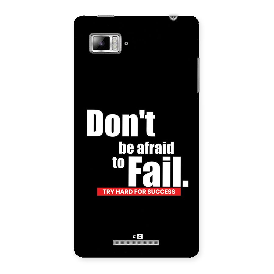 Dont Be Afriad Back Case for Lenovo Vibe Z K910