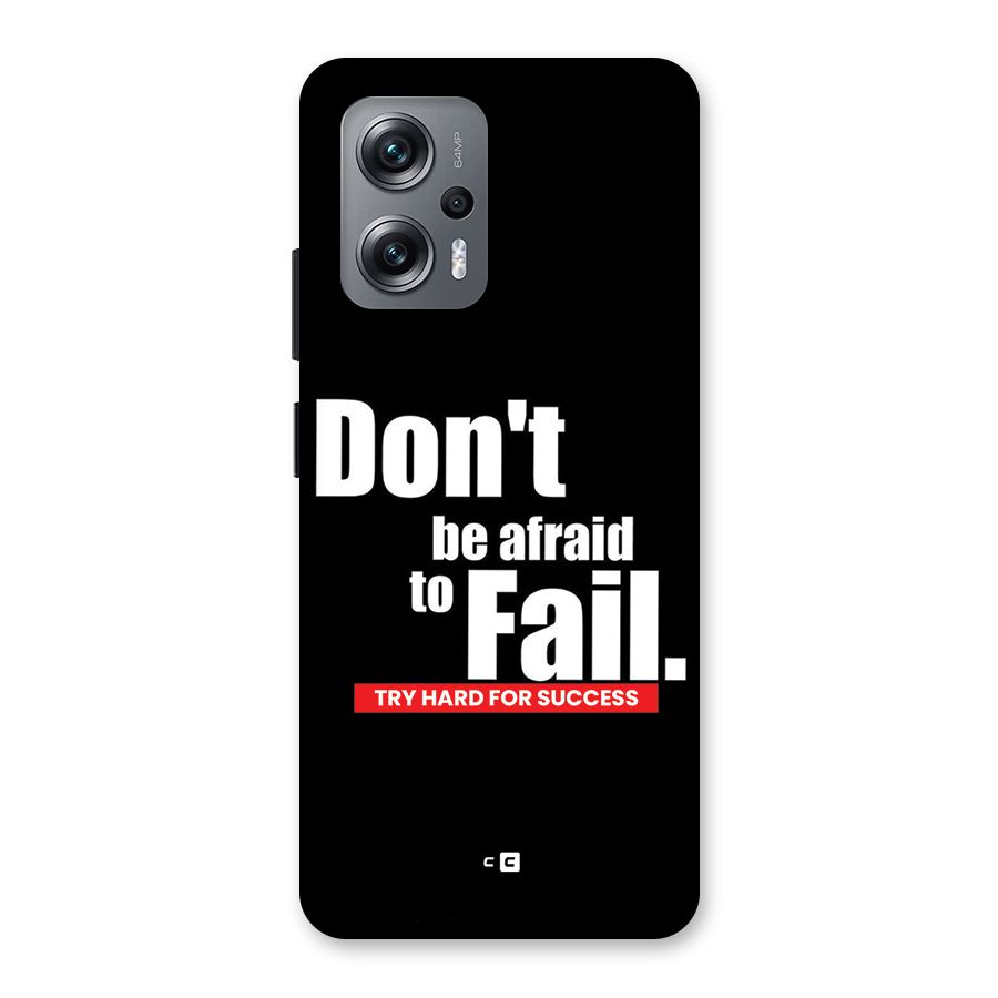 Dont Be Afriad Back Case for Redmi K50i