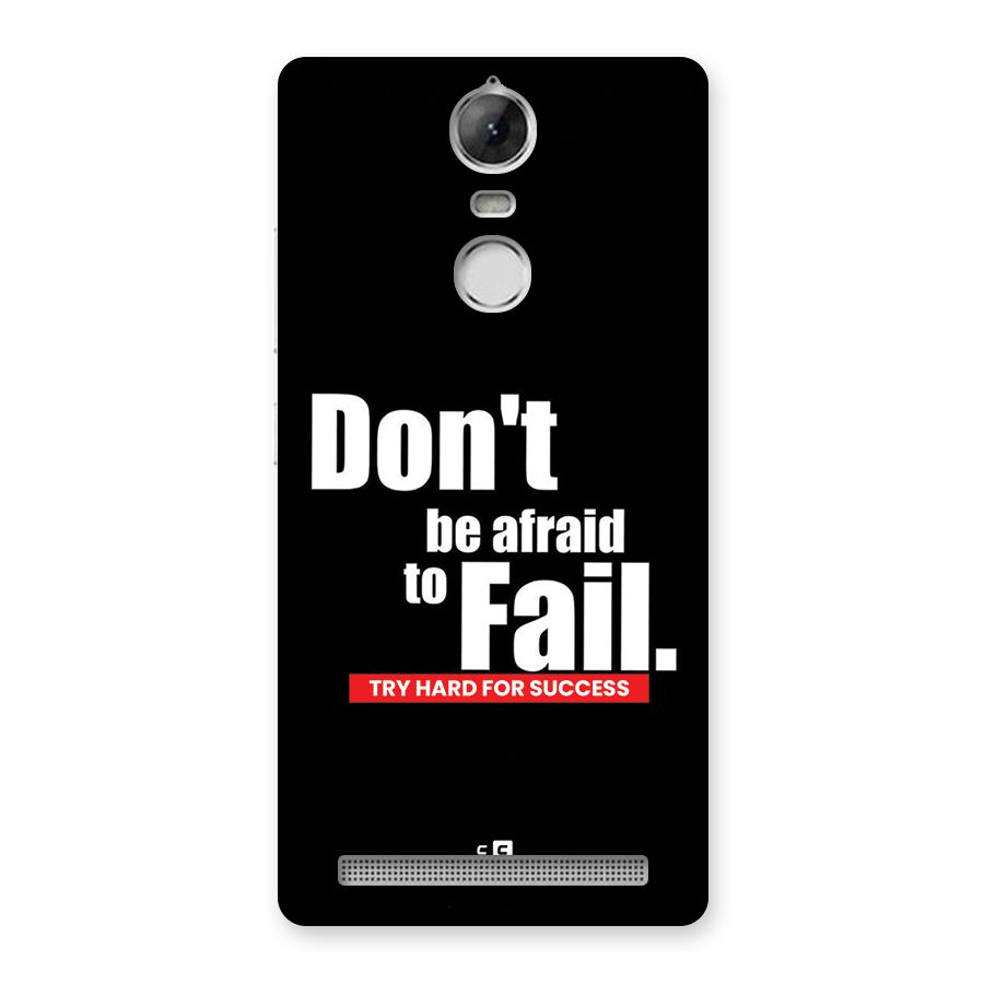 Dont Be Afriad Back Case for Vibe K5 Note