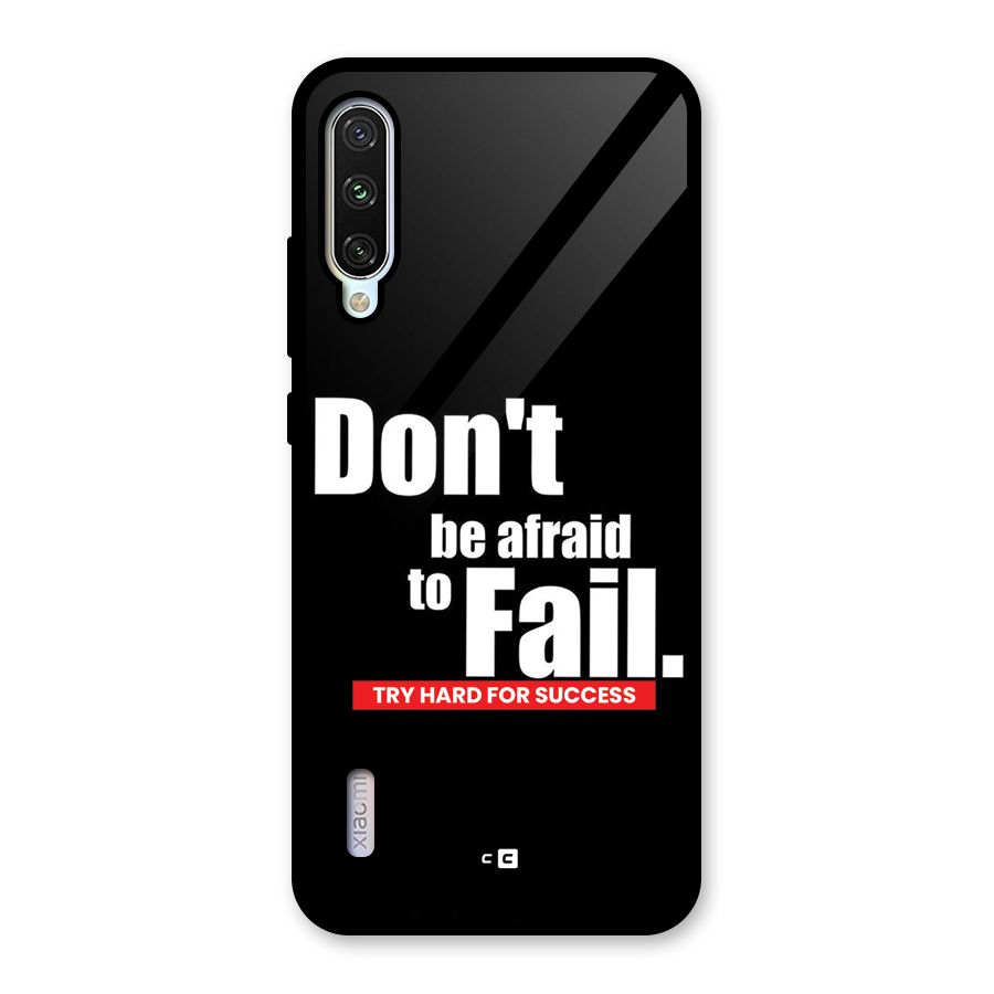 Dont Be Afriad Glass Back Case for Mi A3