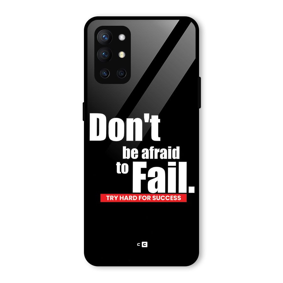Dont Be Afriad Glass Back Case for OnePlus 9R