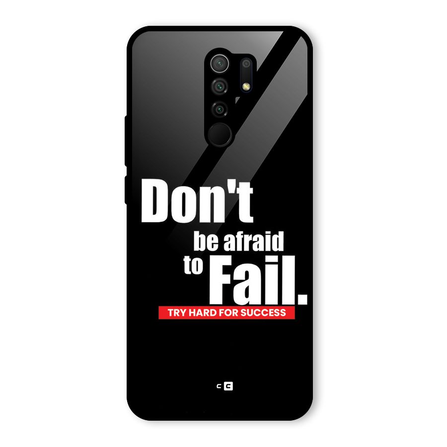 Dont Be Afriad Glass Back Case for Poco M2