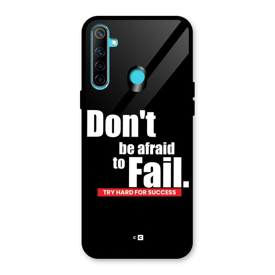 Dont Be Afriad Glass Back Case for Realme 5i