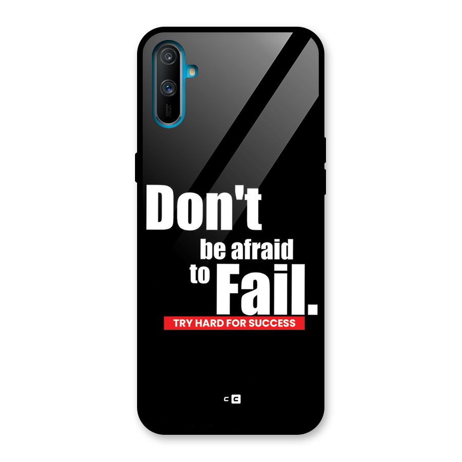 Dont Be Afriad Glass Back Case for Realme C3