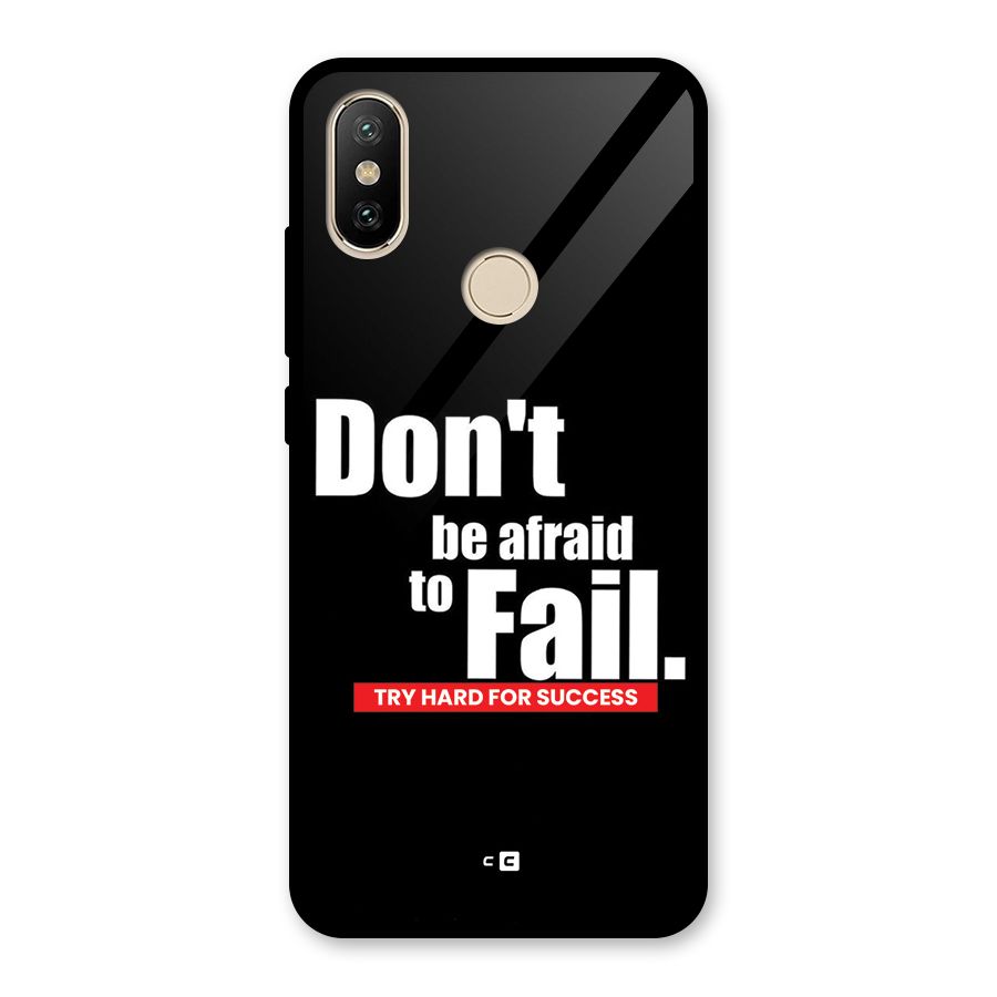 Dont Be Afriad Glass Back Case for Redmi A2