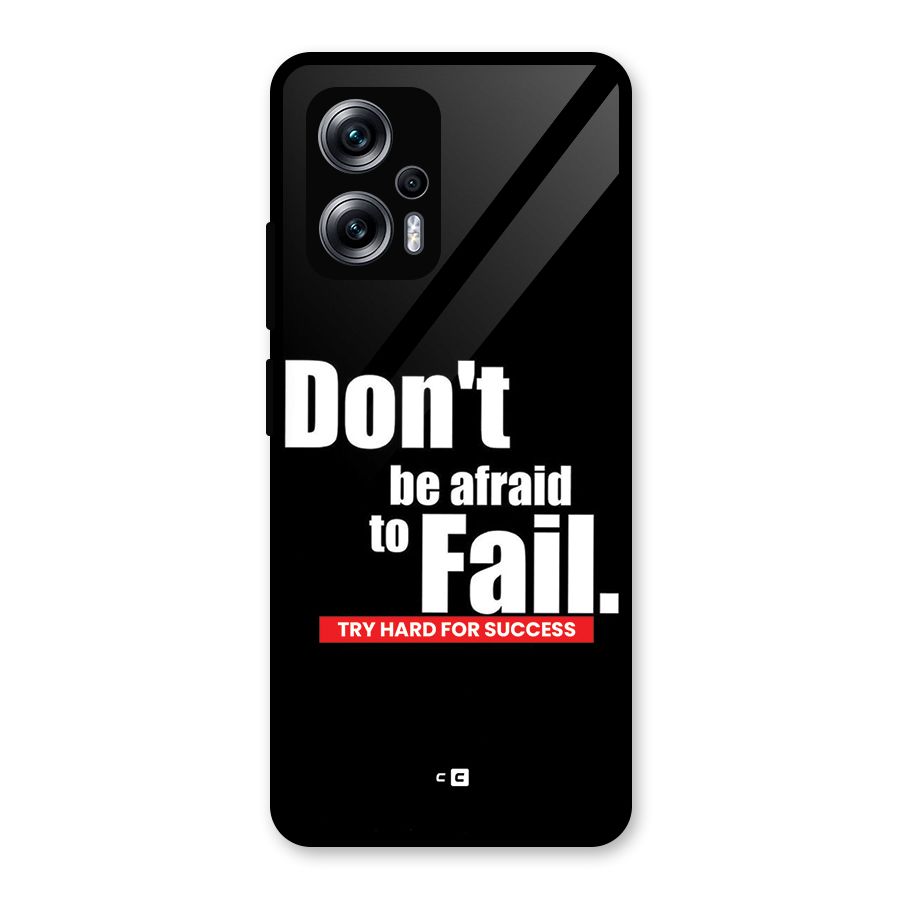 Dont Be Afriad Glass Back Case for Redmi K50i
