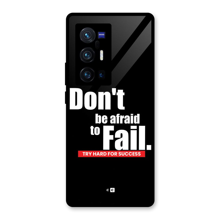 Dont Be Afriad Glass Back Case for Vivo X70 Pro Plus