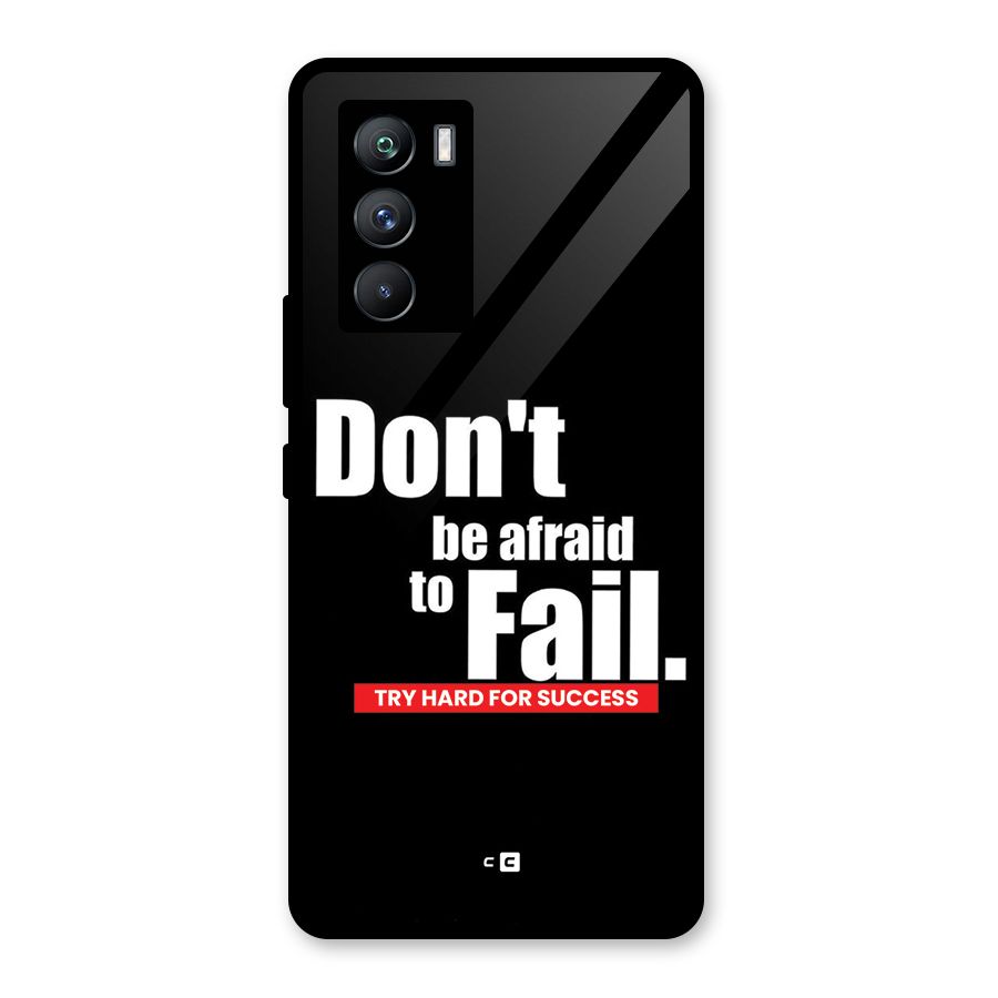 Dont Be Afriad Glass Back Case for Vivo iQOO 9 SE