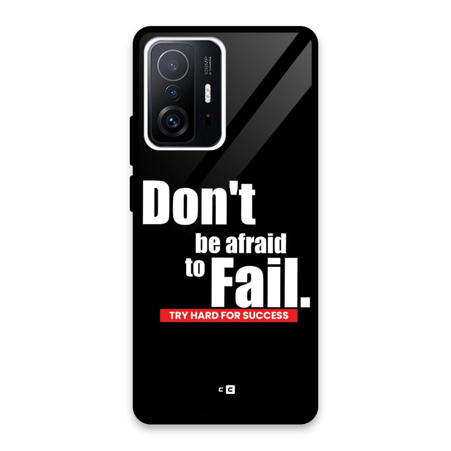 Dont Be Afriad Glass Back Case for Xiaomi 11T Pro