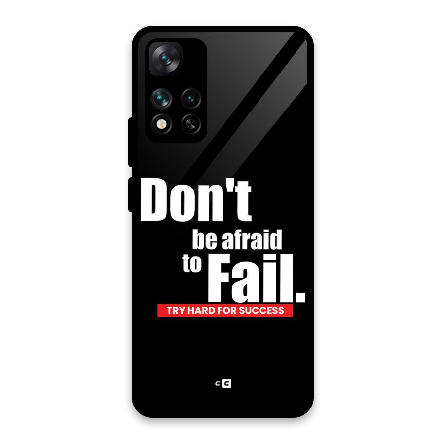 Dont Be Afriad Glass Back Case for Xiaomi 11i HyperCharge 5G