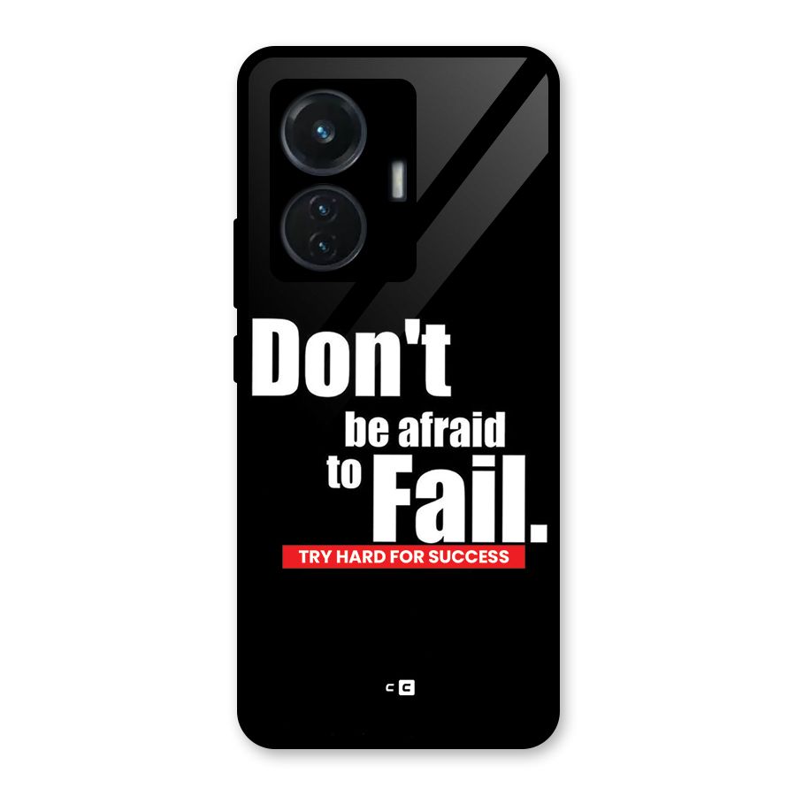 Dont Be Afriad Glass Back Case for iQOO Z6 44W