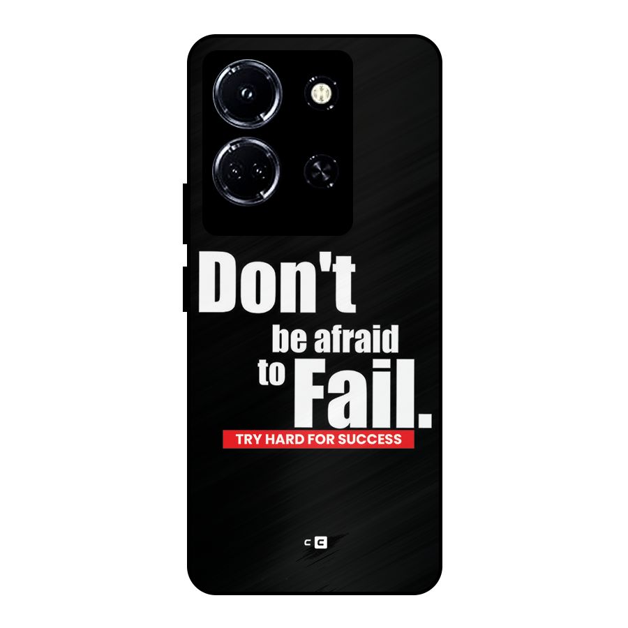 Dont Be Afriad Metal Back Case for Infinix Note 30 5G