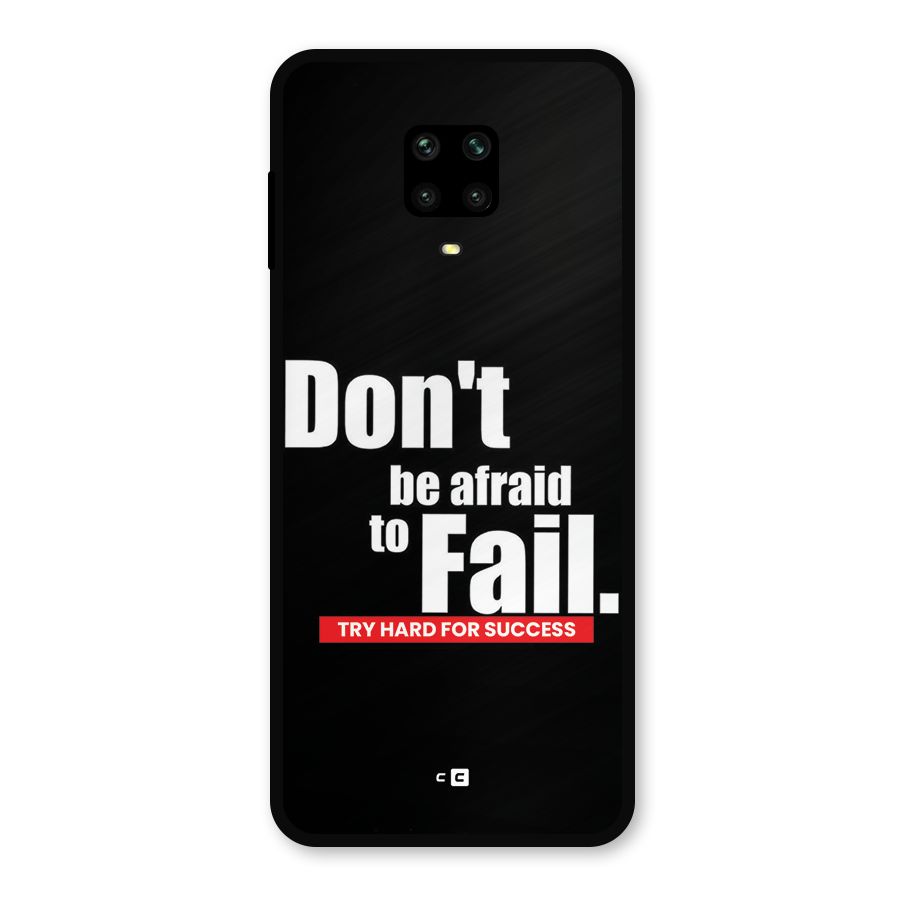 Dont Be Afriad Metal Back Case for Poco M2 Pro