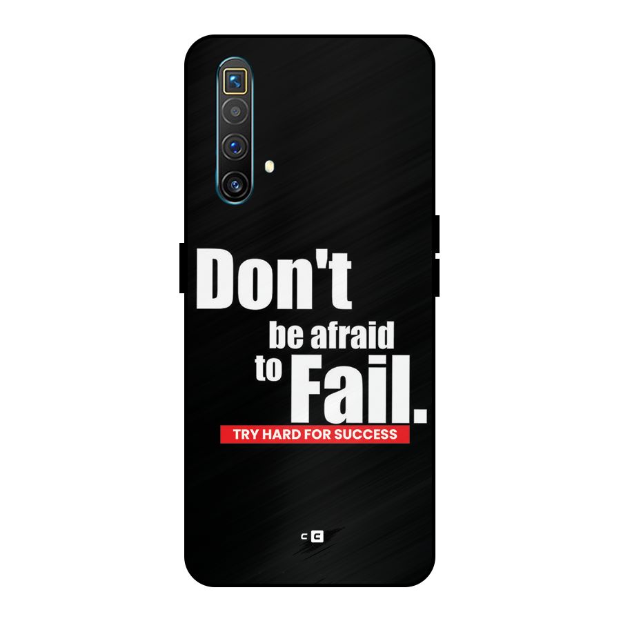 Dont Be Afriad Metal Back Case for Realme X3