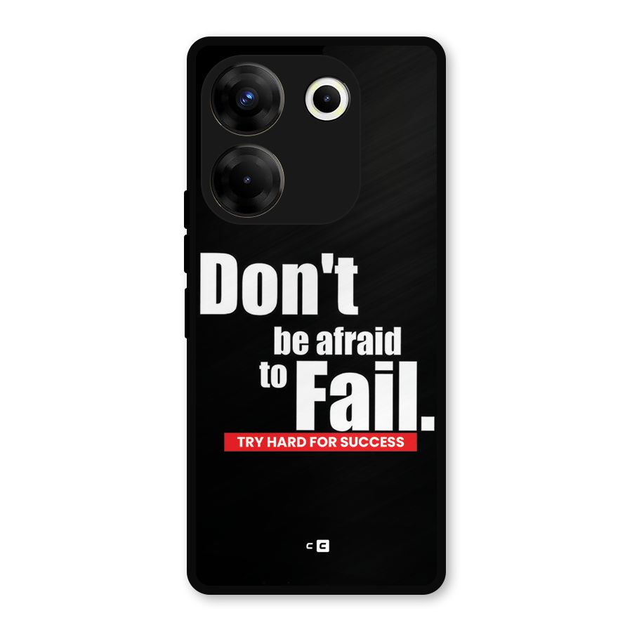 Dont Be Afriad Metal Back Case for Tecno Camon 20 Pro