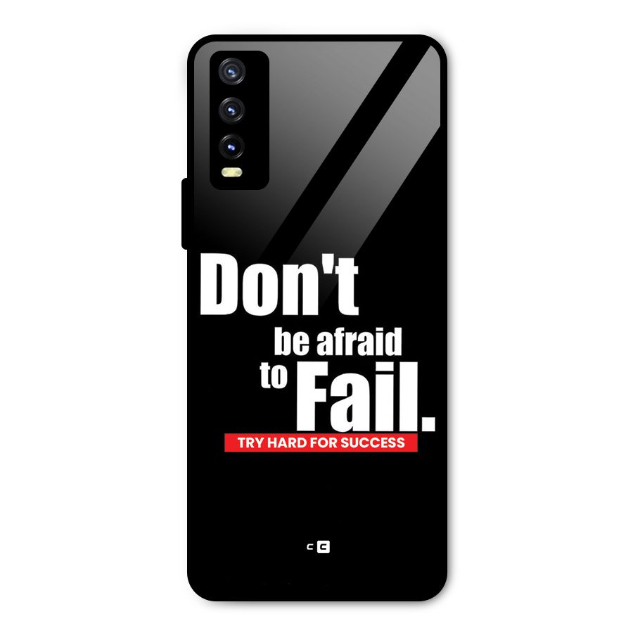 Dont Be Afriad Metal Back Case for Vivo Y20