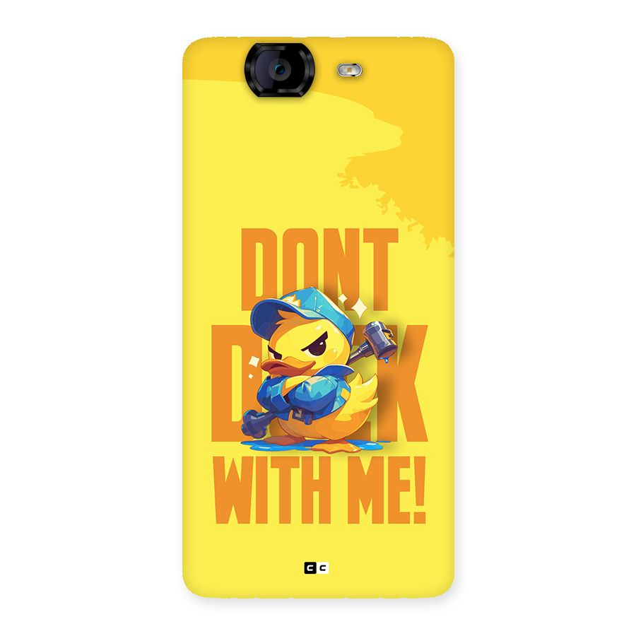 Dont Duck With Me Back Case for Canvas Knight A350