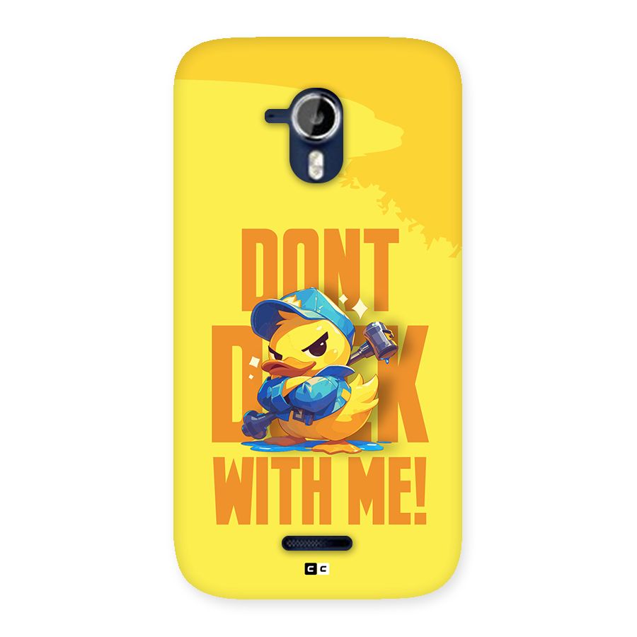 Dont Duck With Me Back Case for Canvas Magnus A117
