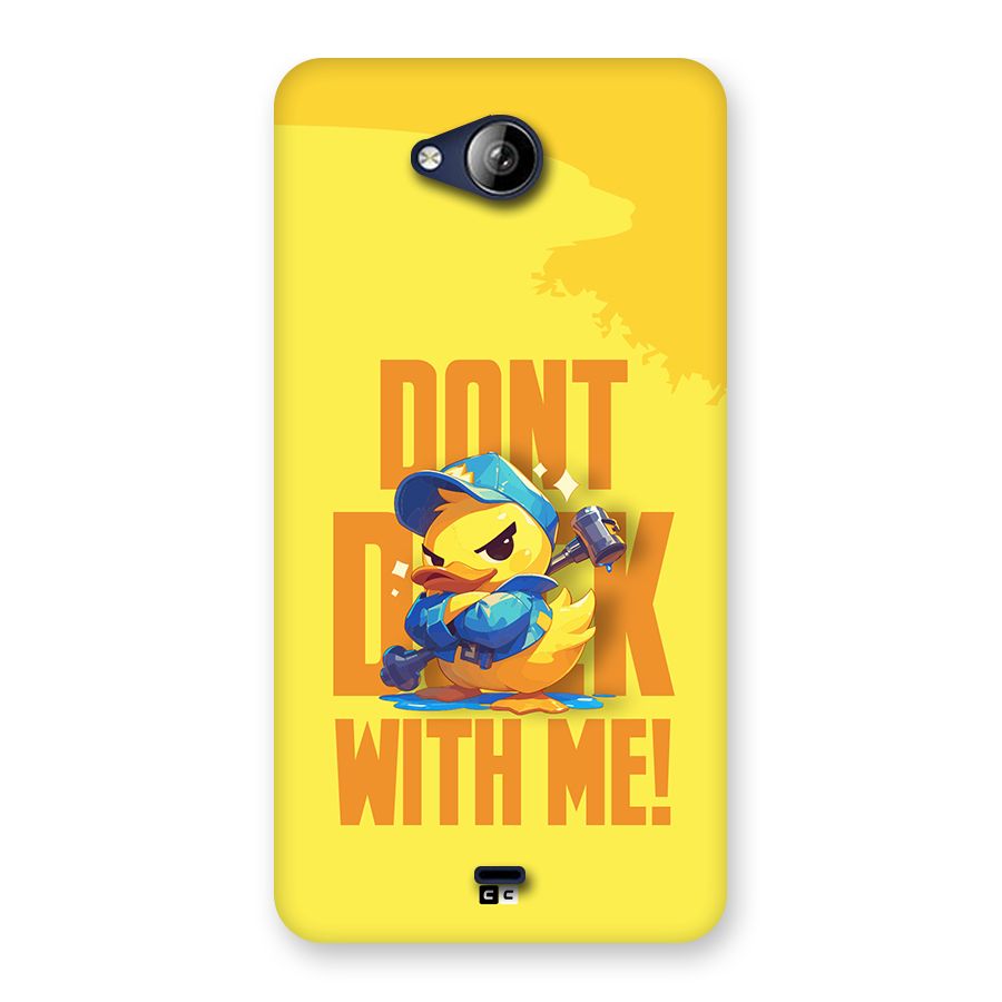 Dont Duck With Me Back Case for Canvas Play Q355
