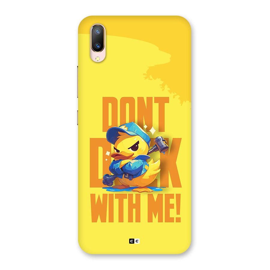 Dont Duck With Me Back Case for Vivo V11 Pro