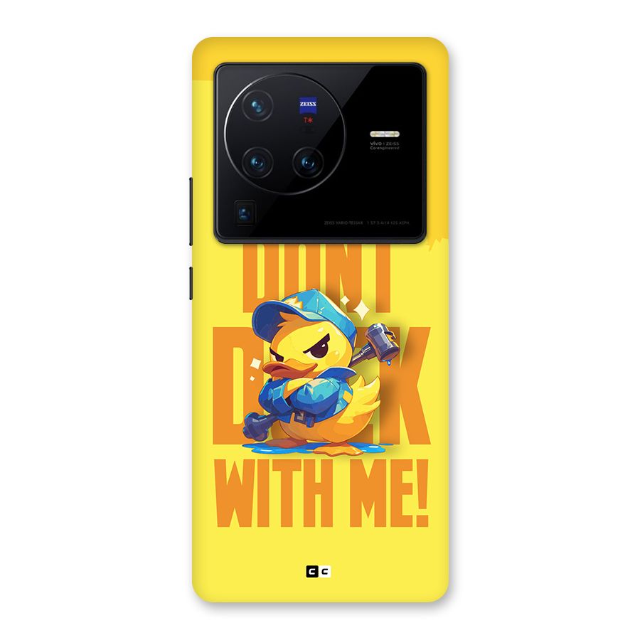 Dont Duck With Me Back Case for Vivo X80 Pro