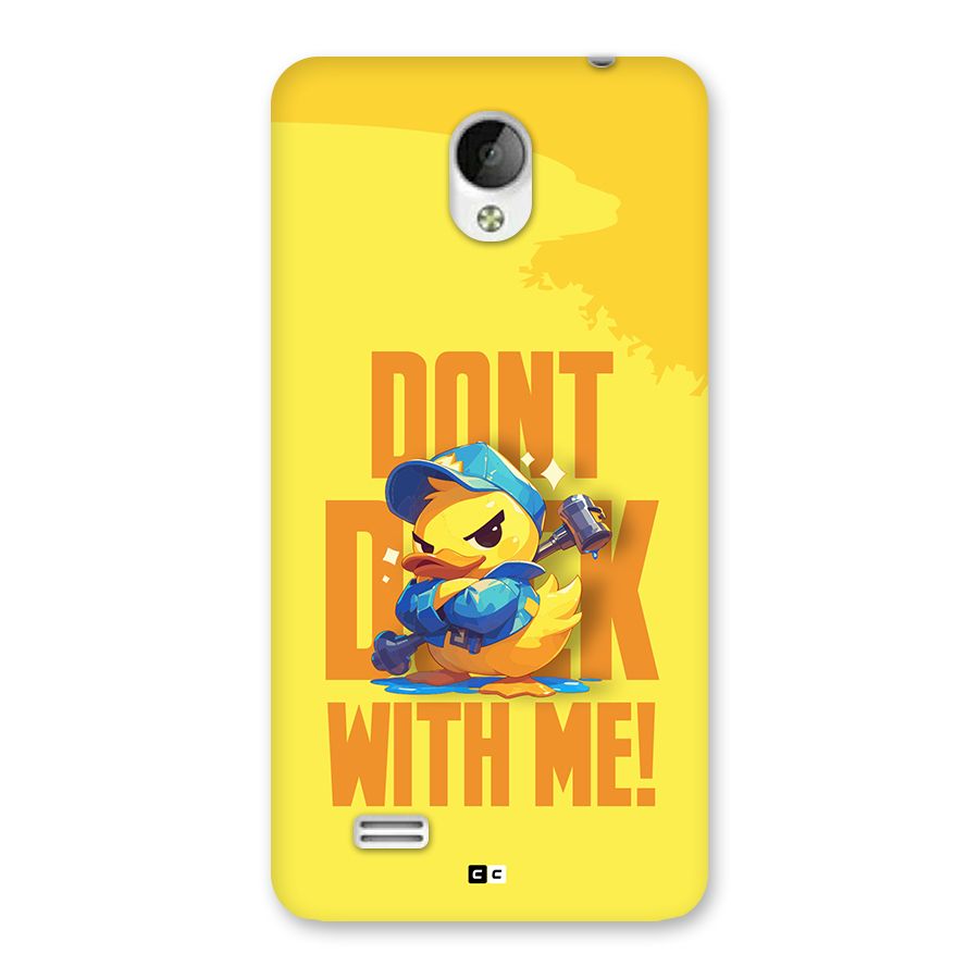 Dont Duck With Me Back Case for Vivo Y21