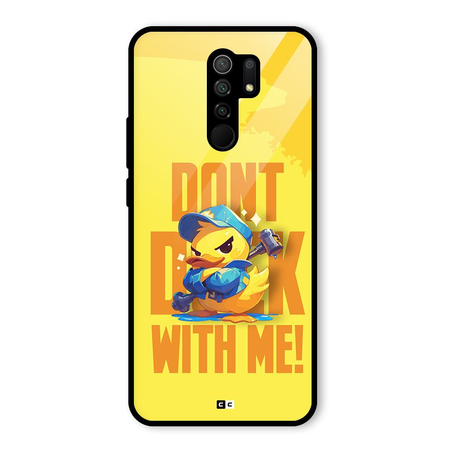 Dont Duck With Me Glass Back Case for Poco M2