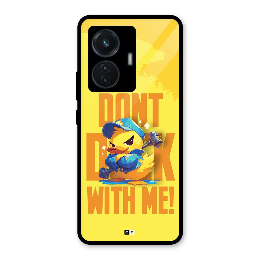 Dont Duck With Me Glass Back Case for Vivo T1 44W