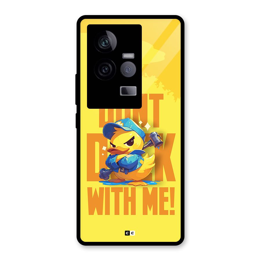 Dont Duck With Me Glass Back Case for Vivo iQOO 11 5G