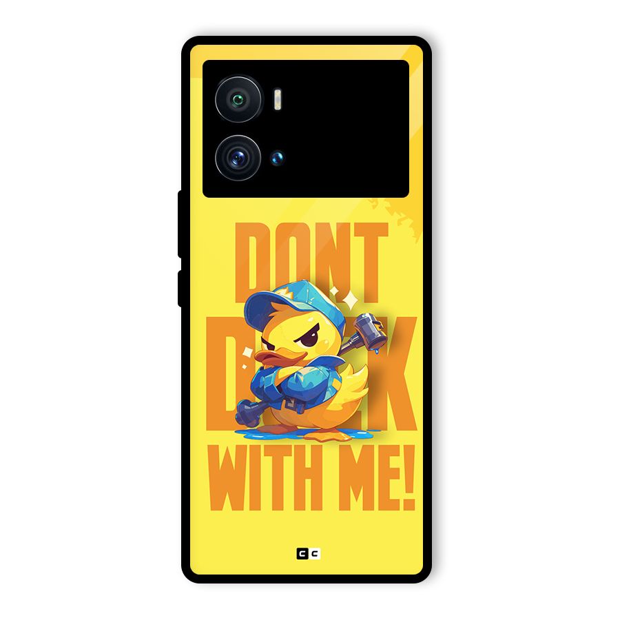 Dont Duck With Me Glass Back Case for Vivo iQOO 9 Pro