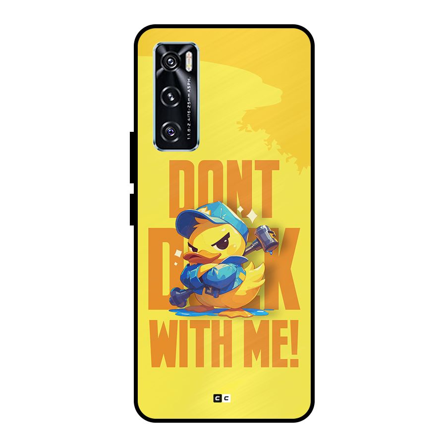 Dont Duck With Me Metal Back Case for Vivo V20 SE