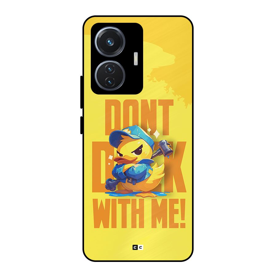 Dont Duck With Me Metal Back Case for iQOO Z6 44W