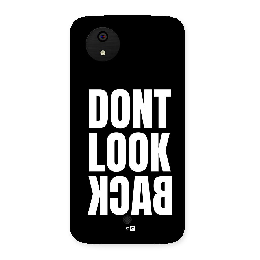 Dont Look Back Back Case for Canvas A1  AQ4501