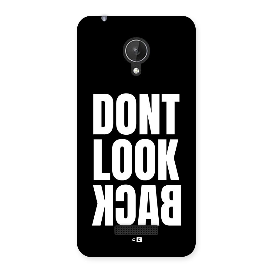 Dont Look Back Back Case for Canvas Spark Q380